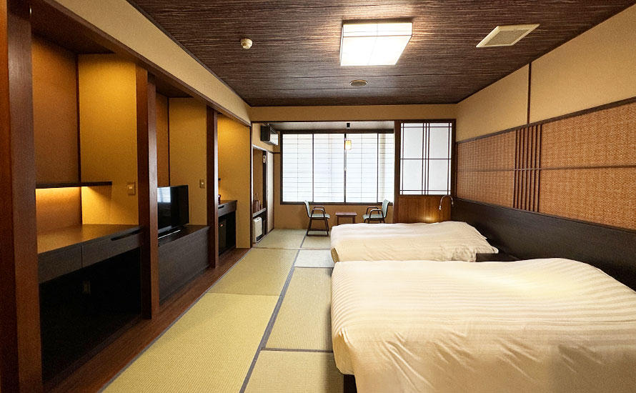 Japanese-style bed room (Occupancy: 2 persons)